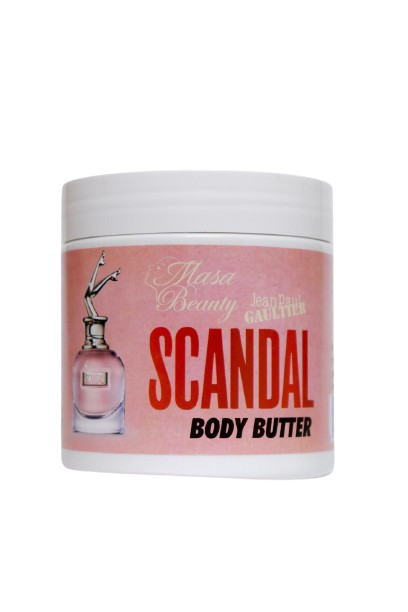 Body Butter with Scandal Fragrance